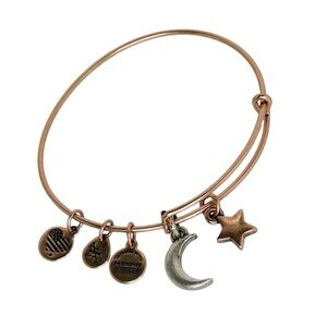 ALEX AND ANI Bracelet Rose gold/silver hardware Adjustable OS fits most Like new